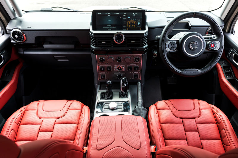 INEOS Grenadier (2023–Present) Comfort Leather Interior – Vermilion - Image 4