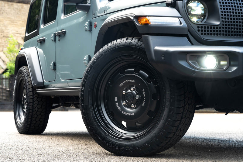 Jeep Wrangler JL (2018 Onwards) RS-Forged Alloy Wheels - British Heritage - Image 25