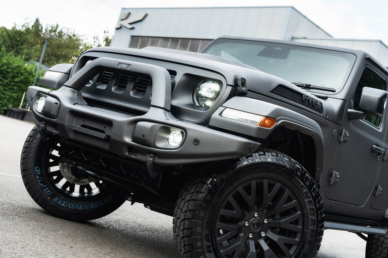 JEEP WRANGLER JL (2018-Present) Expedition Front Bumper with Integrated A Bar - Image 11