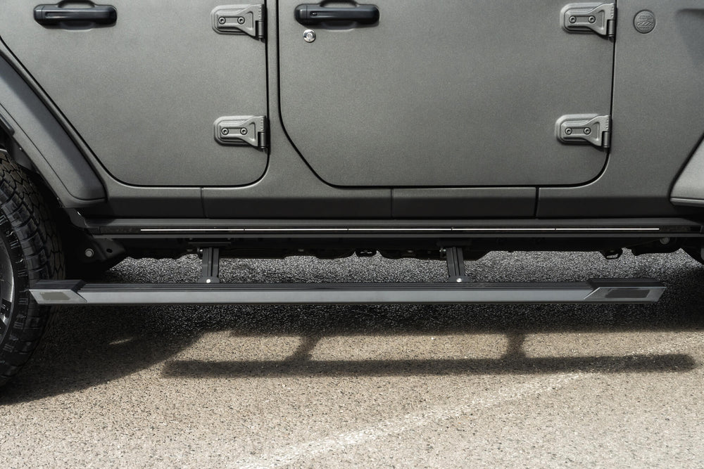Jeep Wrangler JL (2018-PRESENT) 4 Door Electric Side Steps with lights (running boards) - Image 2