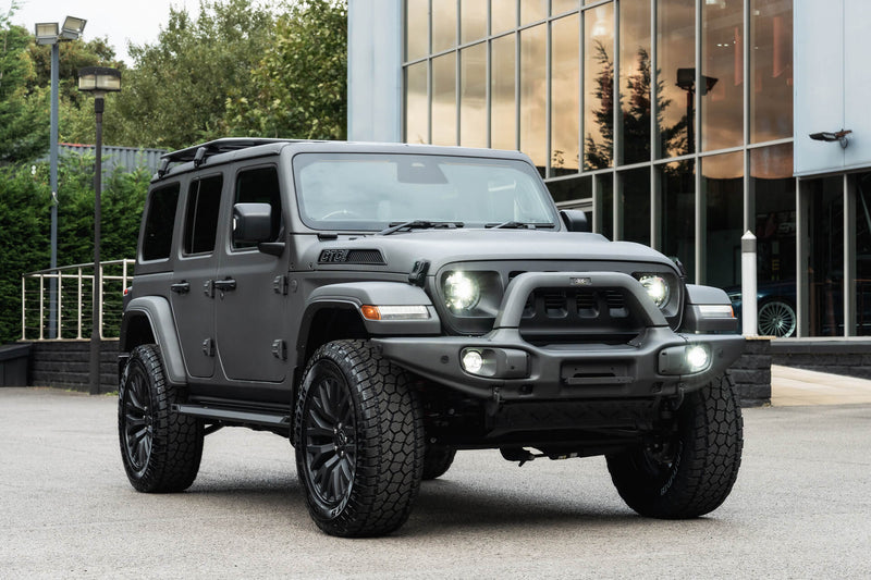 JEEP WRANGLER JL (2018-Present) Expedition Front Bumper with Integrated A Bar - Image 13