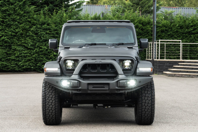 JEEP WRANGLER JL (2018-Present) Expedition Front Bumper with Integrated A Bar - Image 1