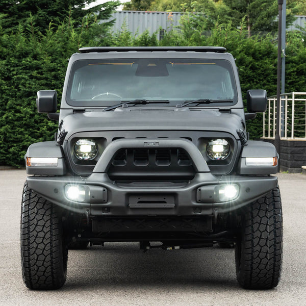 JEEP WRANGLER JL (2018-Present) Expedition Front Bumper with Integrated A Bar Chelsea Truck Company