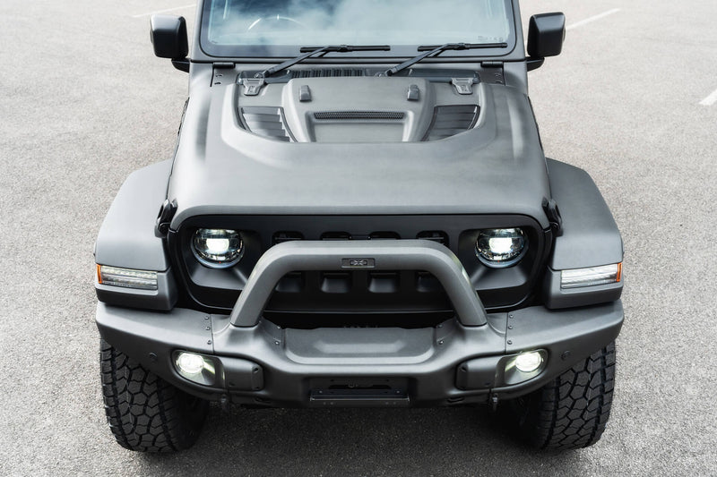 JEEP WRANGLER JL (2018-Present) Expedition Front Bumper with Integrated A Bar - Image 15