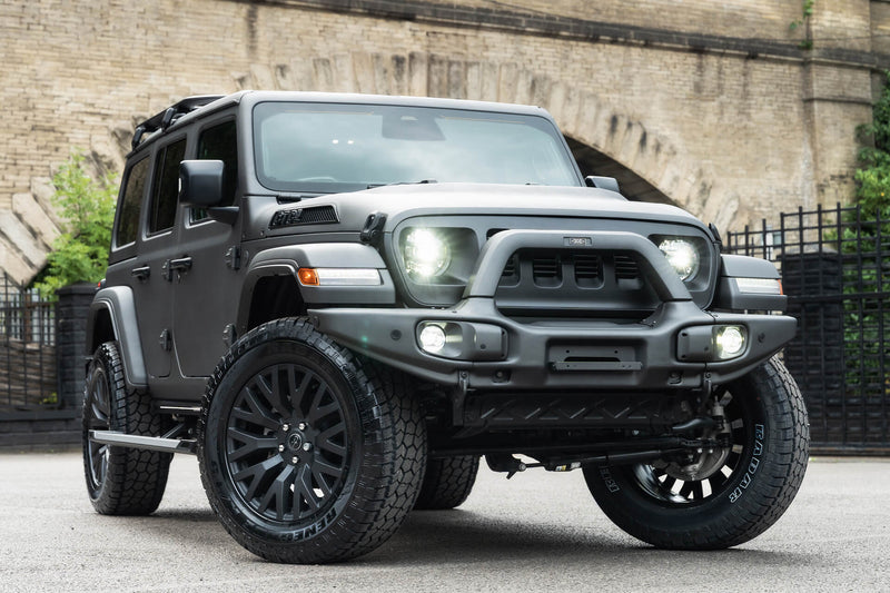 JEEP WRANGLER JL (2018-Present) Expedition Front Bumper with Integrated A Bar - Image 10