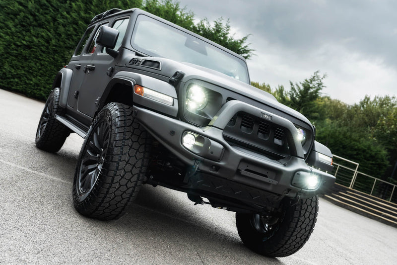JEEP WRANGLER JL (2018-Present) Expedition Front Bumper with Integrated A Bar - Image 17