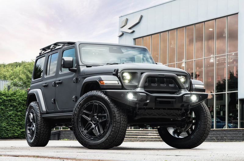 JEEP WRANGLER JL (2018-Present) Expedition Front Bumper with Integrated A Bar - Image 18