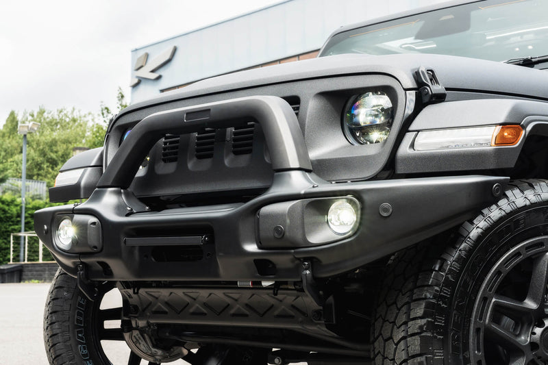 JEEP WRANGLER JL (2018-Present) Expedition Front Bumper with Integrated A Bar - Image 22