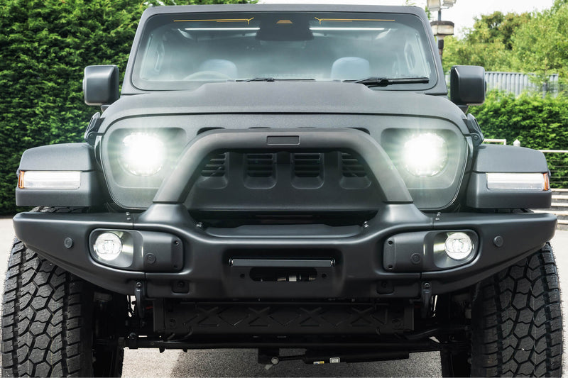 JEEP WRANGLER JL (2018-Present) Expedition Front Bumper with Integrated A Bar - Image 23