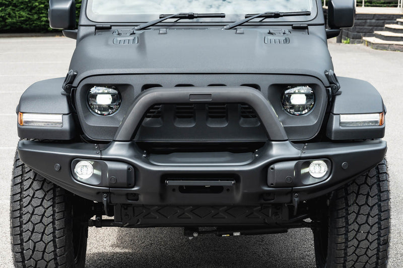 JEEP WRANGLER JL (2018-Present) Expedition Front Bumper with Integrated A Bar - Image 24
