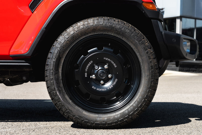 Jeep Wrangler JL (2018 Onwards) RS-Forged Alloy Wheels - British Heritage - Image 14
