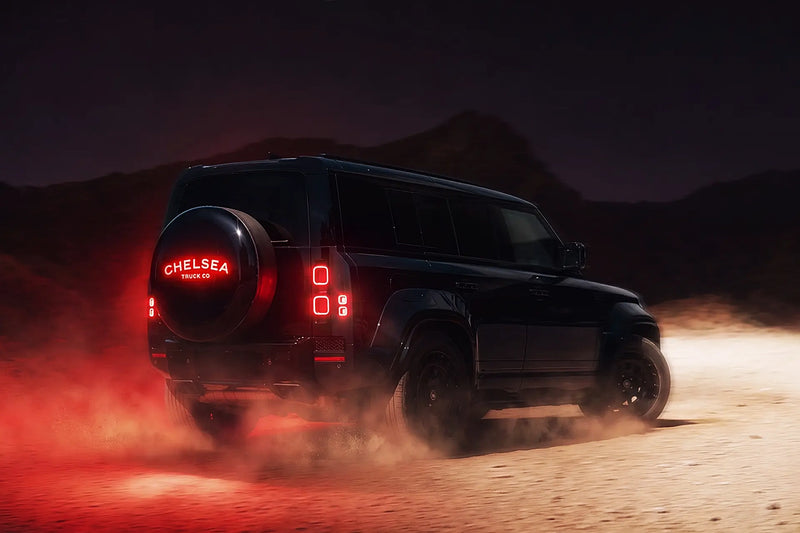 Land Rover Defender (2020 Onwards) Chelsea Truck Company LED Hard Spare Wheel Cover - Image 2