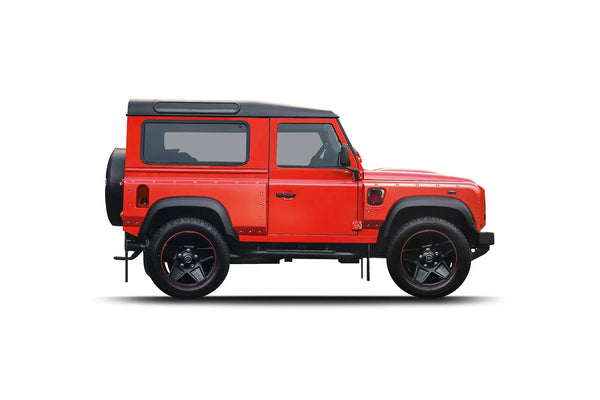 Land Rover Defender 90 London Motor Show Edition in Lava Orange | Chelsea Truck Co.