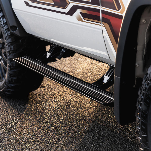 Electric Side Steps for Toyota Land Cruiser 70 (2023–Present) - Chelsea Truck Company