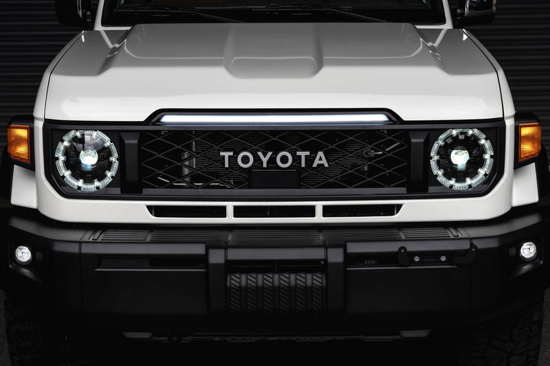 Toyota Land Cruiser 70 (2023-Present) Front Grille with LED Lightbar - Image 8
