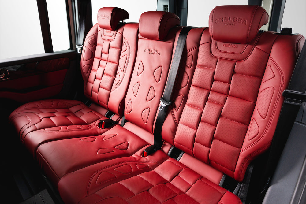 INEOS Grenadier (2023–Present) Comfort Leather Interior – Vermilion - Image 5