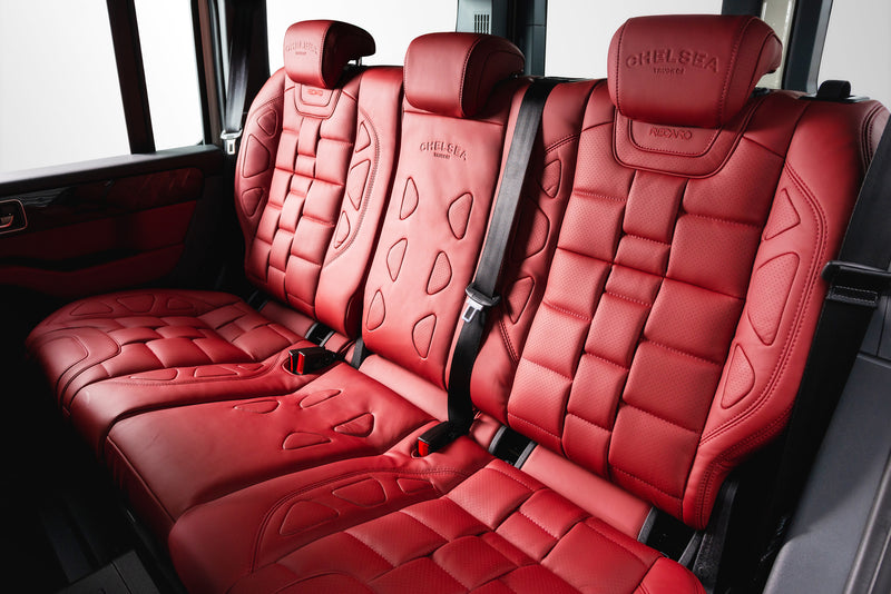 INEOS Grenadier (2023–Present) Comfort Leather Interior – Vermilion - Image 5