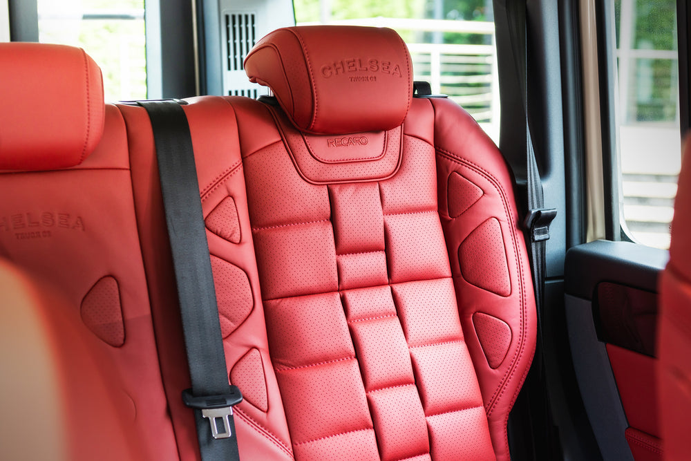 INEOS Grenadier (2023–Present) Comfort Leather Interior – Vermilion - Image 7