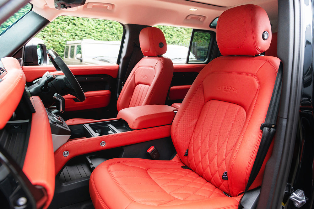 Land Rover Defender 110 Designo Design Leather Interior - Image 73