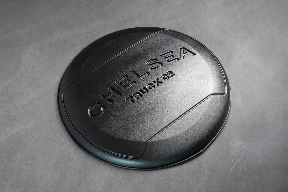 Defender Satin Black Expedition Spare Wheel Cover – Rugged Finish | Chelsea Truck Co
