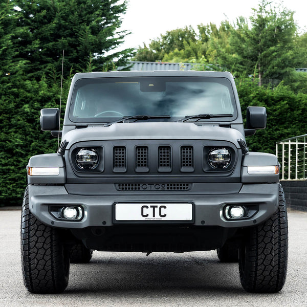 JEEP WRANGLER JL (2018-PRESENT) IRONMAN 4 SLOT FRONT GRILLE