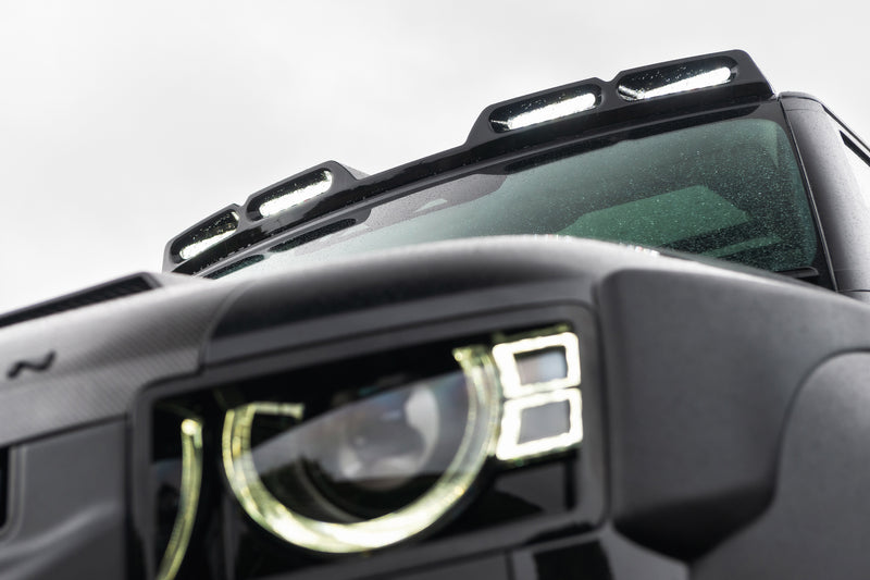 Land Rover Defender (2020-Present) Quad Roof Shield with LED Lights - Image 9