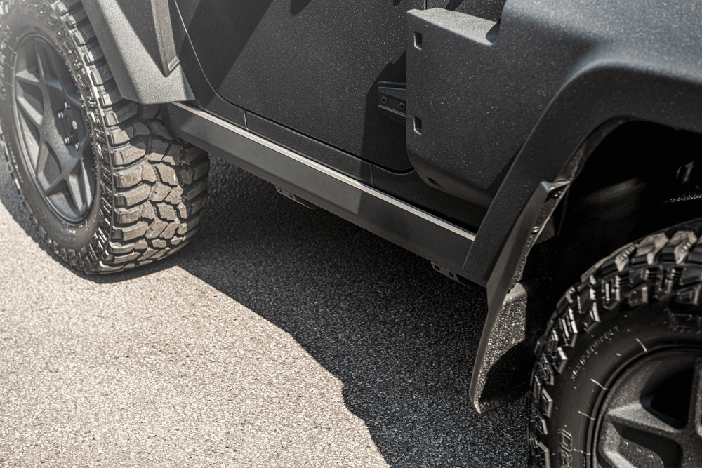 Jeep Wrangler JL (2018 Onwards) 2 Door Electric Side Steps (running boards)