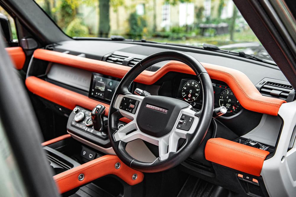 Land Rover Defender 110 Clam Shell Design Leather Interior - Image 29
