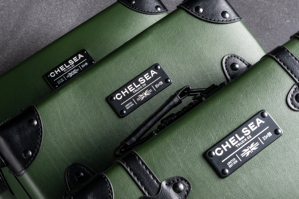 Chelsea Truck Company Vintage Inspired Travel Luggage Set - Image 6