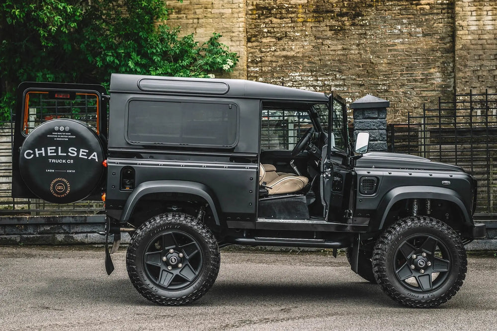 Land Rover Defender 90 (1991-2016) Leather Interior 6 Seat Conversion - Image 5