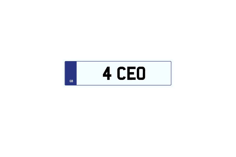 Private Plate 4 CEO - Image 2