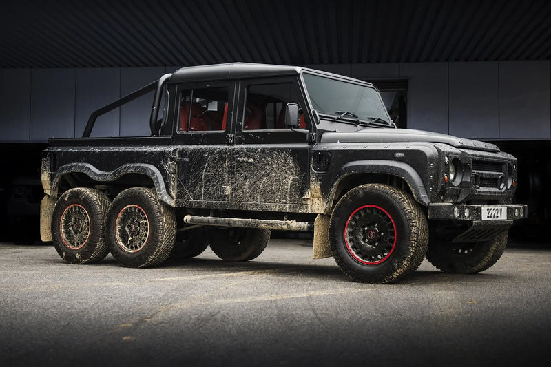 Land Rover Defender (1991-2016) Huntsman 1945 Retro Classic Light Alloy Wheels - Image 12