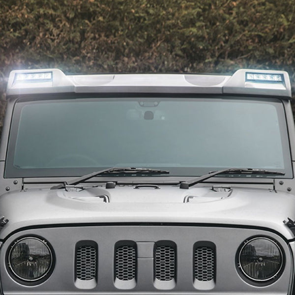 Jeep Wrangler Jk (2007-2018) Roof Shield With Led Lights Image 5136