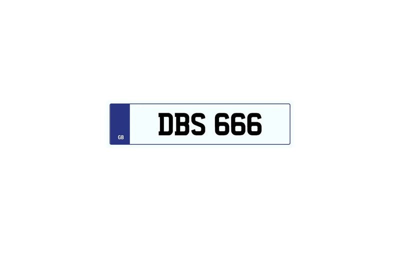 Private Plate DBS 666 - Image 2