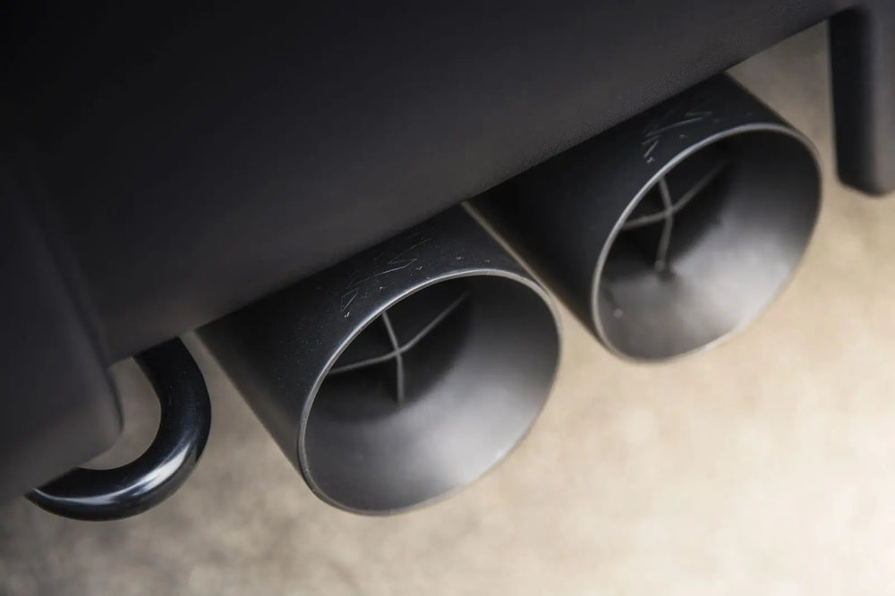 Jeep Wrangler JK Petrol (2007-2018) 2 Door Quad Crosshair Exhaust System - Image 3