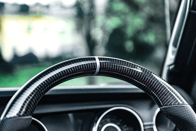 Jeep Wrangler JL (2018-Present) Carbon Sports Steering Wheel with Kahn Lettering - Image 11