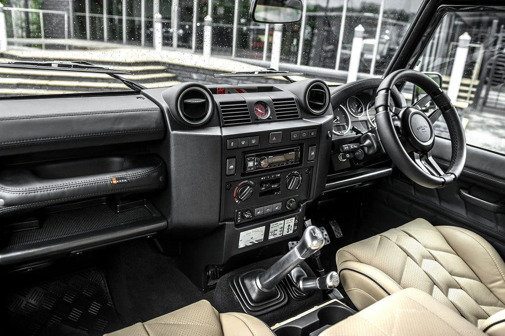 Land Rover Defender 90 (1991-2016) Leather Interior 6 Seat Conversion - Image 7