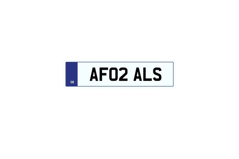 Private Plate AF02 ALS - Image 2