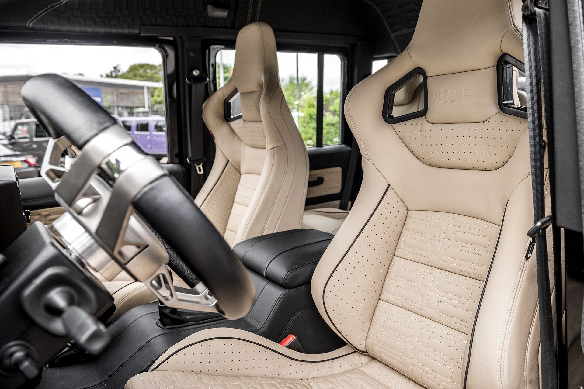 Land Rover Defender 110 (1991-2016) Leather Interior by Chelsea Truck Company - Image 1506