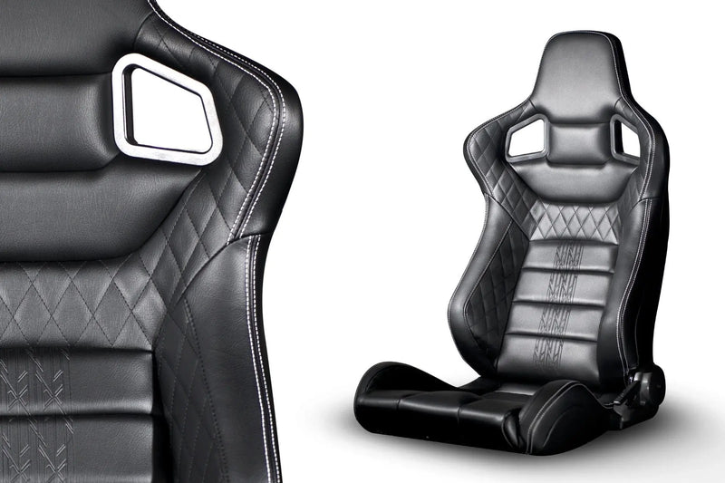 Land Rover Defender 90 (1991-2016) Vegan Leather GTB Sport Seats - Image 1