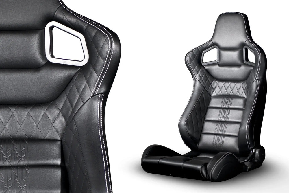 Land Rover Defender 110 (1991-2016) Vegan Leather GTB Sport Seats - Image 1