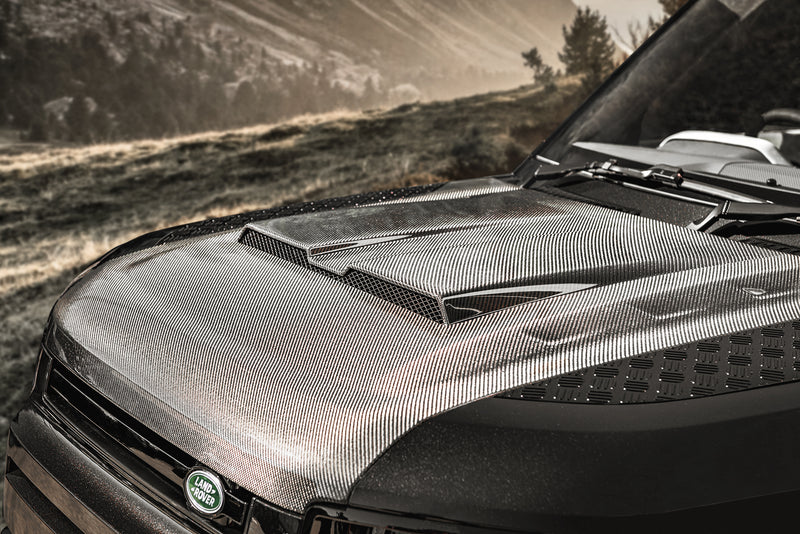 Land Rover Defender (2020-Present) Exposed Carbon Vented Bonnet - Image 10