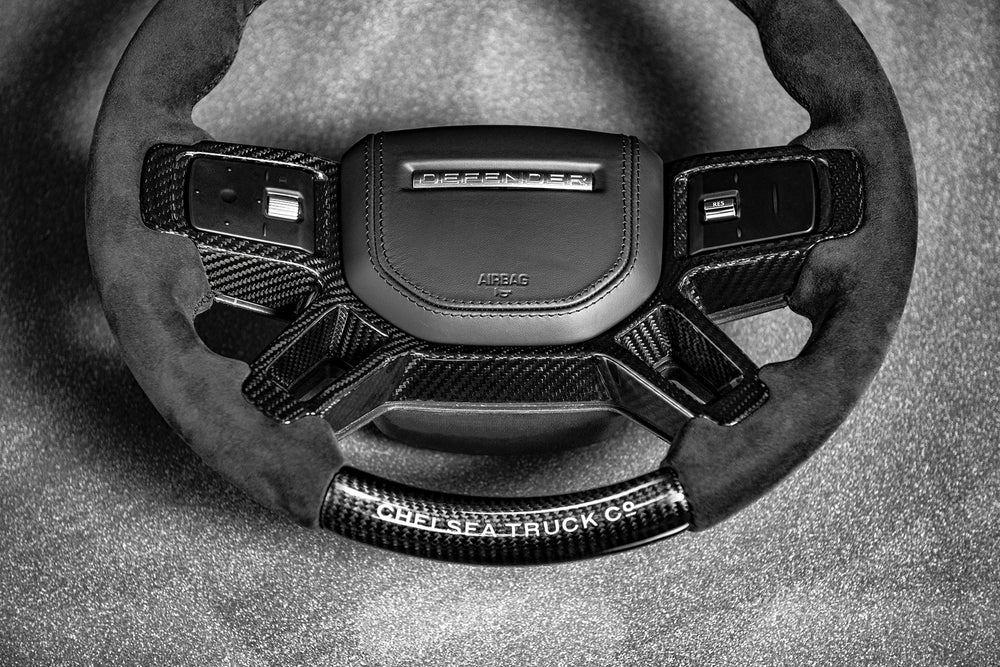 Land Rover Defender (2020-Present) Chelsea Truck Company Full Carbon Steering Wheel - Image 5
