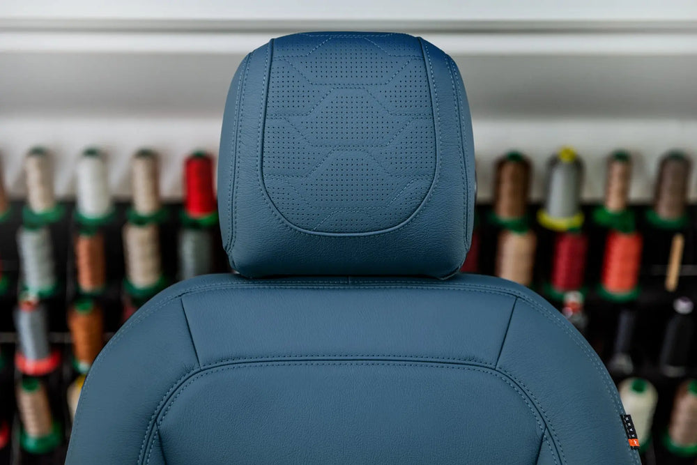 Land Rover Defender 110 Shell Land Rover Defender 110 (2020) Clam Shell Leather Interior - Blue ...