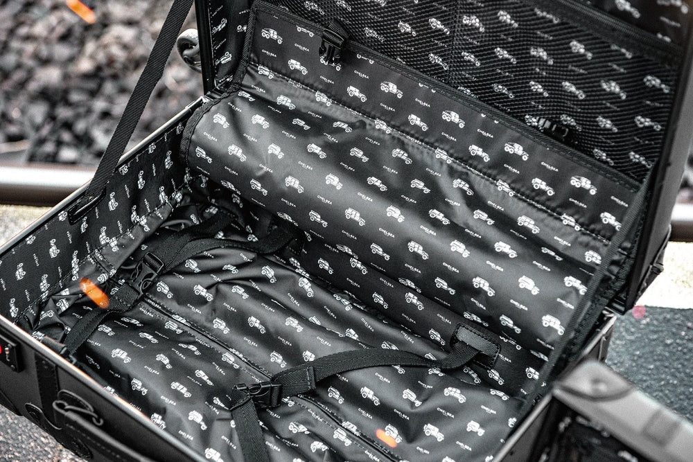 Chelsea Truck Company Vintage Inspired Travel Luggage Set - Image 10