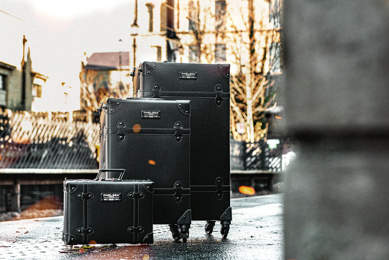Chelsea Truck Company Vintage Inspired Travel Luggage Set - Image 5