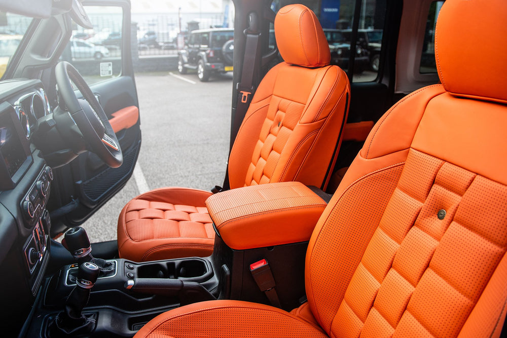 Jeep Wrangler JL (2018-Present) 4 Door Leather Interior - Image 2