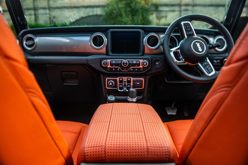 Jeep Wrangler JL (2018-Present) 4 Door Leather Interior - Image 7