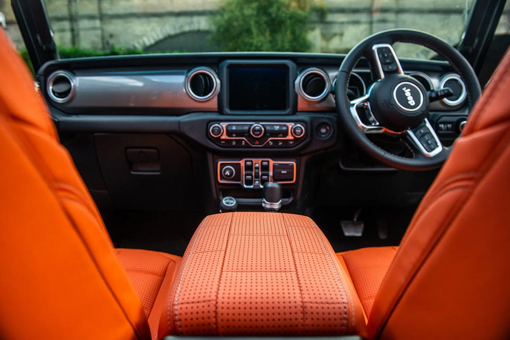 Jeep Wrangler JL (2018-Present) 2 Door Leather Interior - Image 6