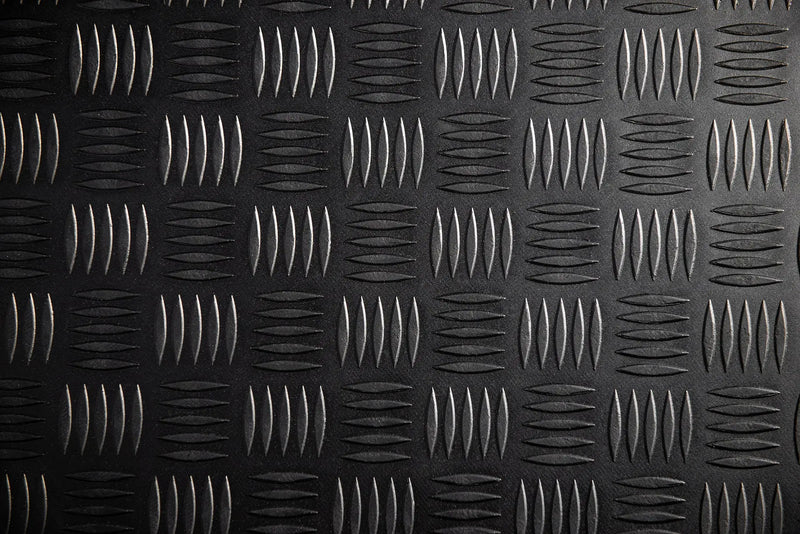 LAND ROVER DEFENDER 110 (1991-2016) CHEQUERED RUBBER FLOOR MATS - Image 4